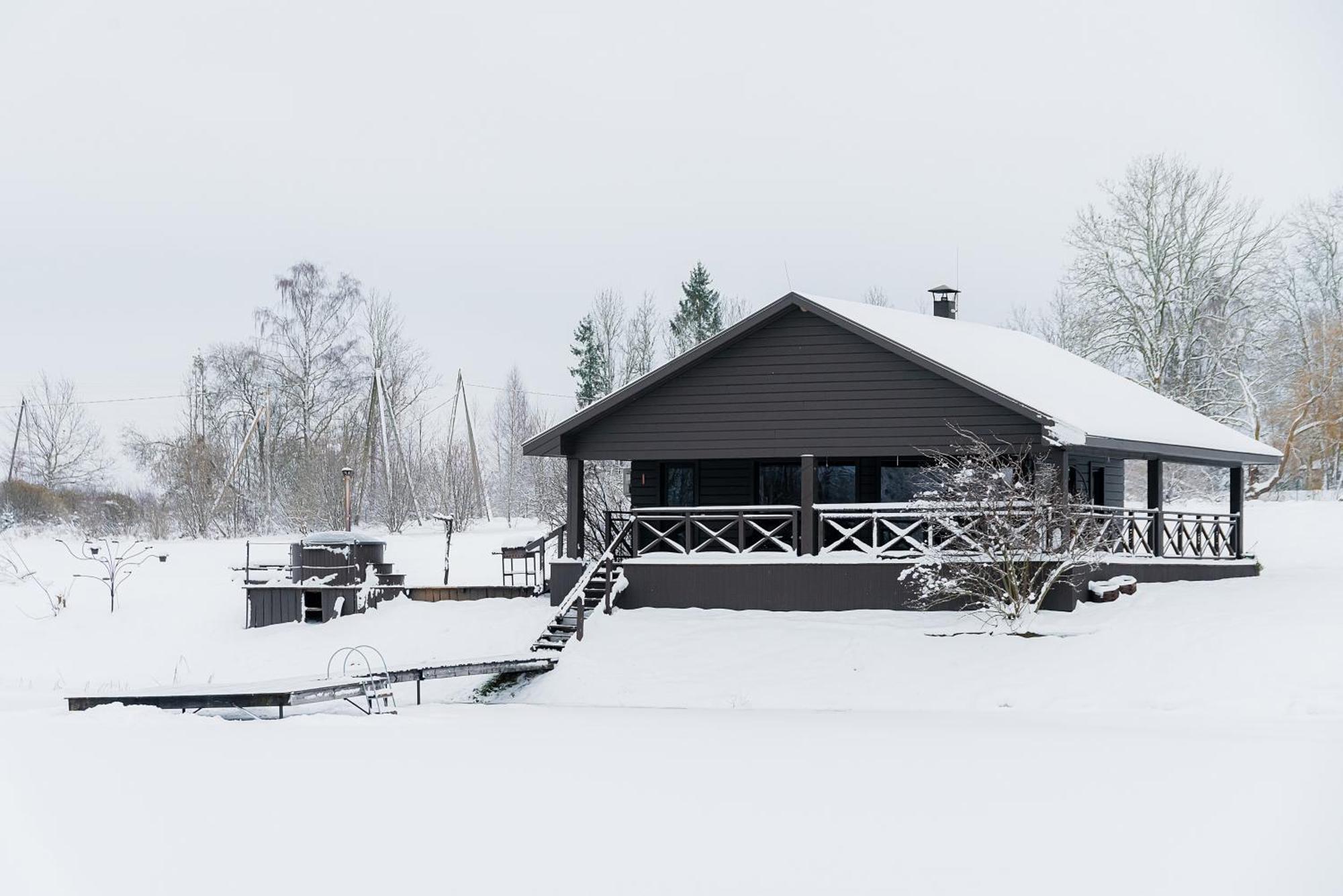 Holiday House "Bruklenes" Villa Talsi Exterior foto